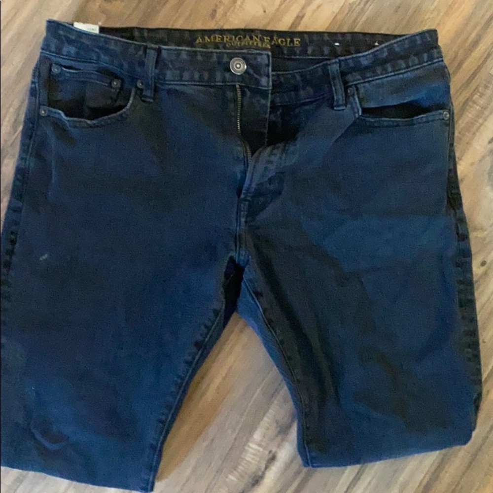 American eagle jeans dark gray size 36